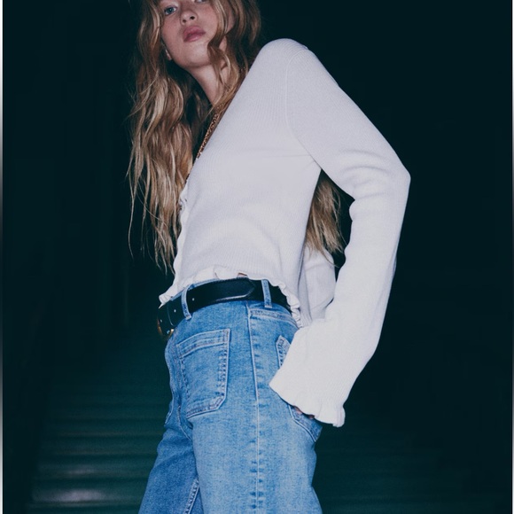 H&M Ruffle cardigan - Picture 2 of 9